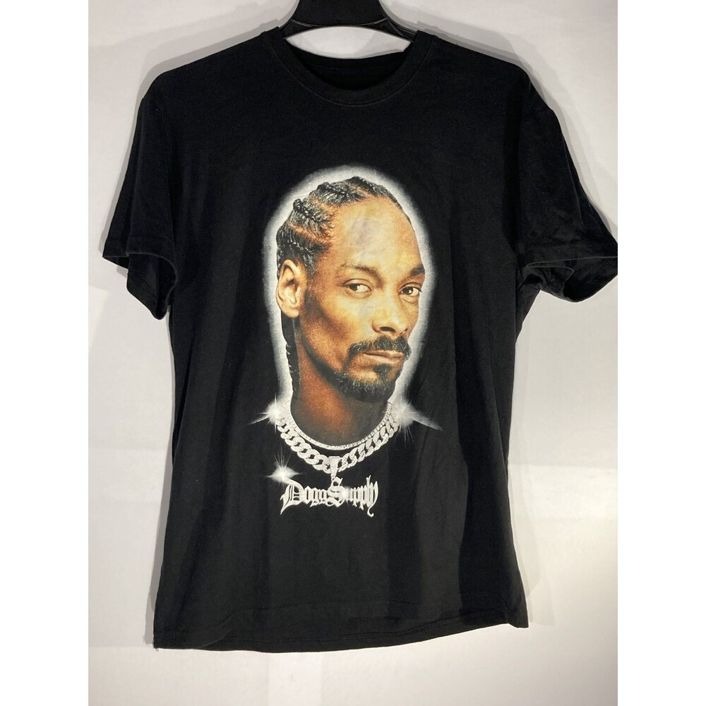 Dogg Supply Snoop Dogg Graphic Tee Shirt Mens Size M Medium Rap Hip Hop Portrait
